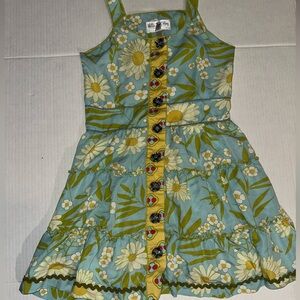 Girls Matilda Jane somewhere in time floral tank dress size 8